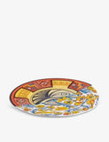 Seletti bone china dessert plate Hybrid Huaricanga 20cm, UK version