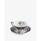 selfridges Seletti Hybrid Aspero Porcelain Teacup and Saucer- Buy online at McGrocer