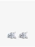 Tiffany & Co. platinum marquise diamond studs 1.62ct, imported from the UK