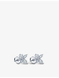 Tiffany & Co. platinum marquise diamond studs 1.62ct, imported from the UK