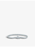 Tiffany Victoria platinum diamond tennis bracelet 7 inch (British brand)