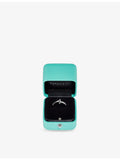 Tiffany T1 narrow diamond ring 18ct white gold, imported from the UK