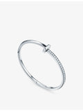 Tiffany & Co T1 white gold diamond bracelet 0.92ct (British brand)