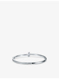 Tiffany & Co T1 white gold diamond bracelet 0.92ct (British brand)