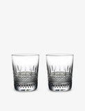 Waterford crystal glasses Irish Lace design 350ml - British product