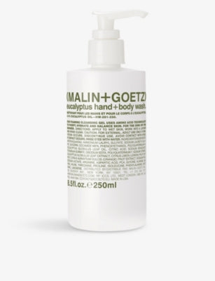 MALIN+GOETZ eucalyptus hand and body wash 250ml, imported from the UK