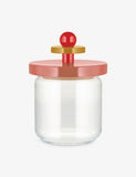 Alessi Twergy hermetic glass jar with beech lid - British product