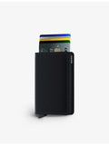Secrid Slimwallet matte leather aluminium cardholder, imported from the UK