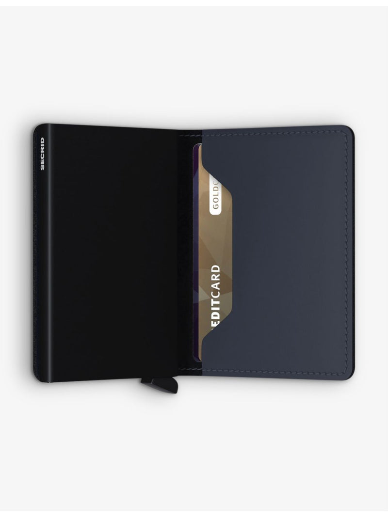 Secrid matte leather and aluminium cardholder, imported from the UK