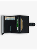 Secrid Miniwallet Optical cardholder in leather and aluminium, UK version
