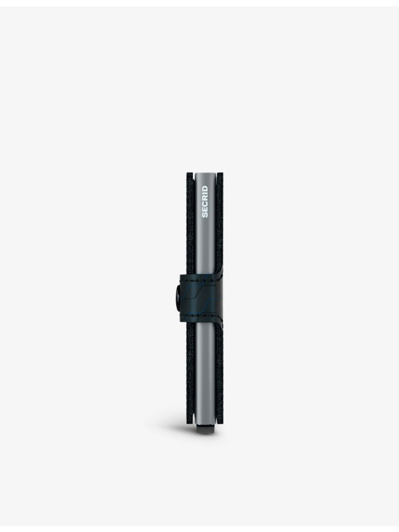 Secrid Miniwallet Optical cardholder in leather and aluminium, UK version