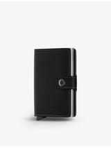selfridges Secrid Miniwallet Original Leather and Aluminium Cardholder 6.5 x 10.2 x 2.1cm- Buy online at McGrocer