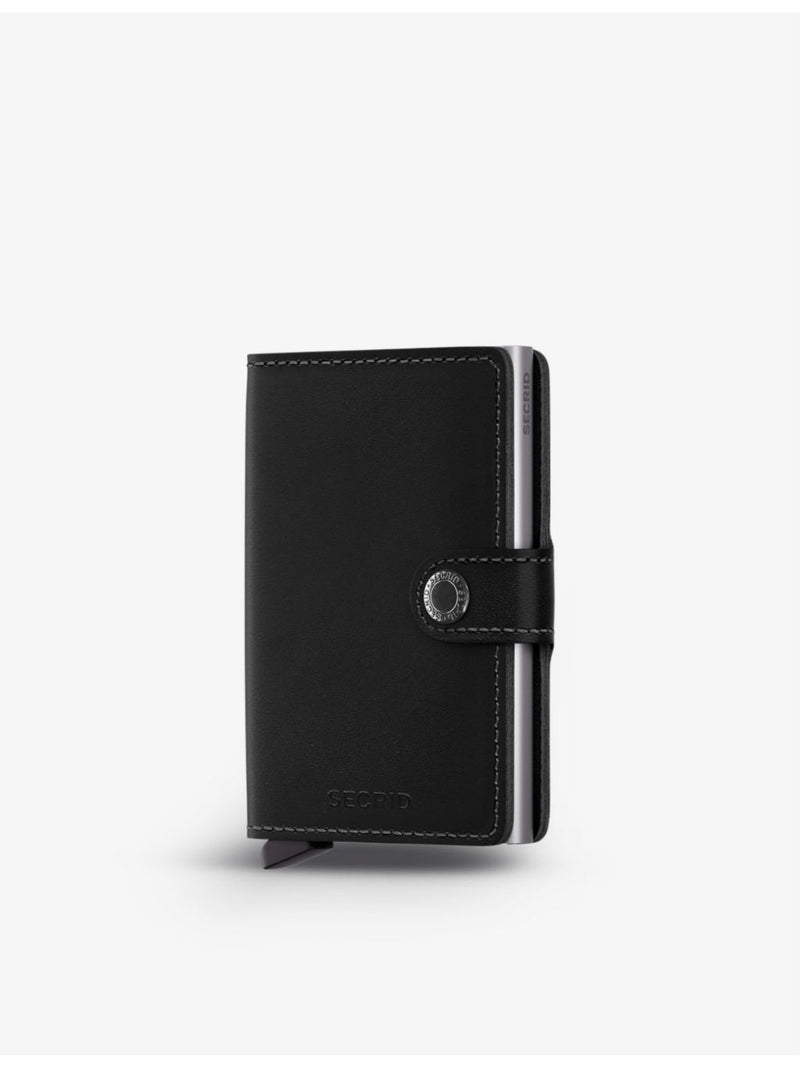 Secrid Miniwallet Original leather aluminium cardholder - British product