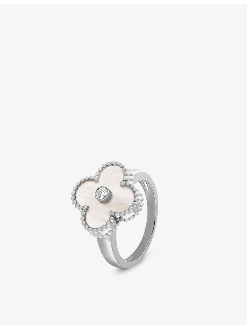 Van Cleef & Arpels Vintage Alhambra ring, imported from the UK
