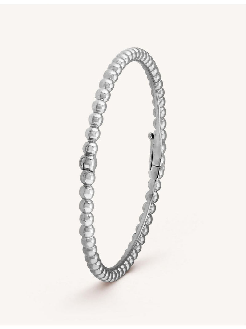 Van Cleef & Arpels Perlee Perles d'Or white-gold bracelet medium, UK version