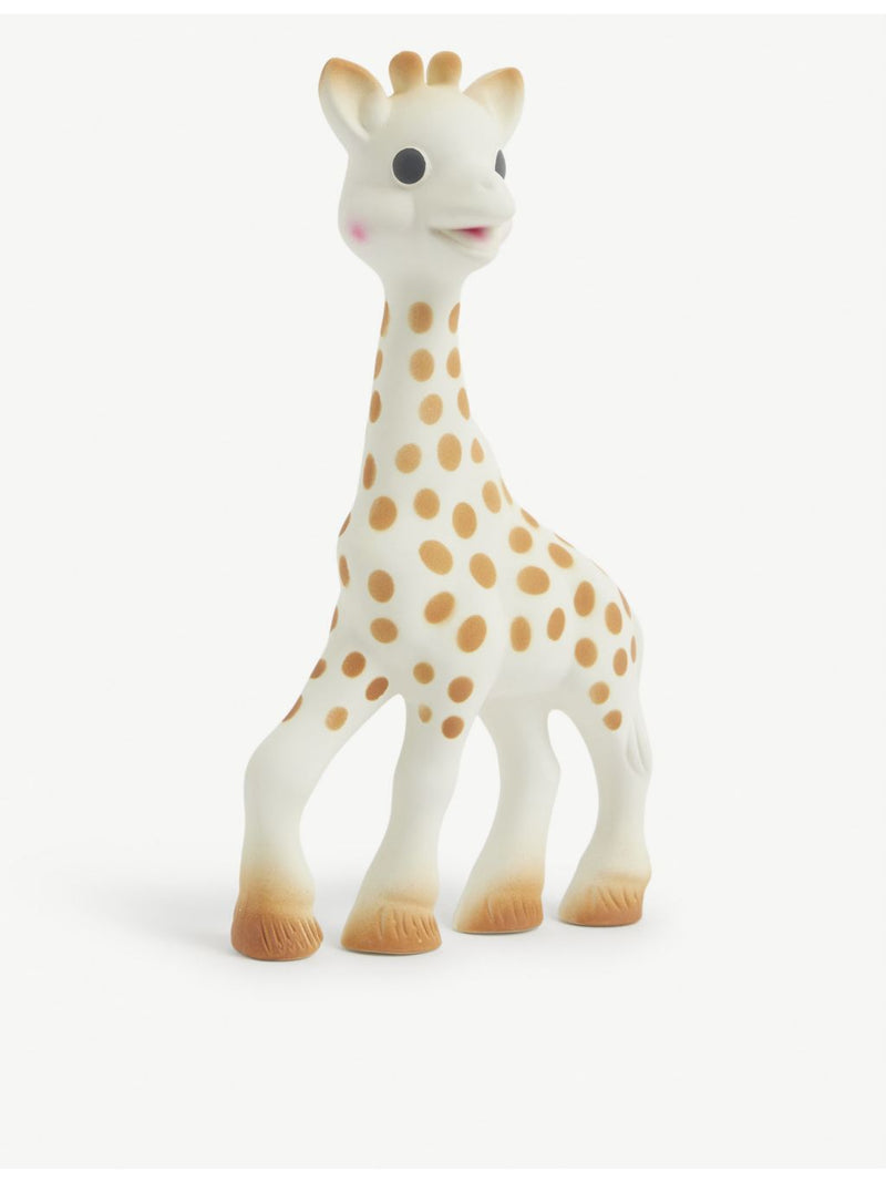 Sophie La Giraffe cotton swaddle set with teether - British product