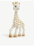 Sophie La Giraffe cotton swaddle set with teether - British product