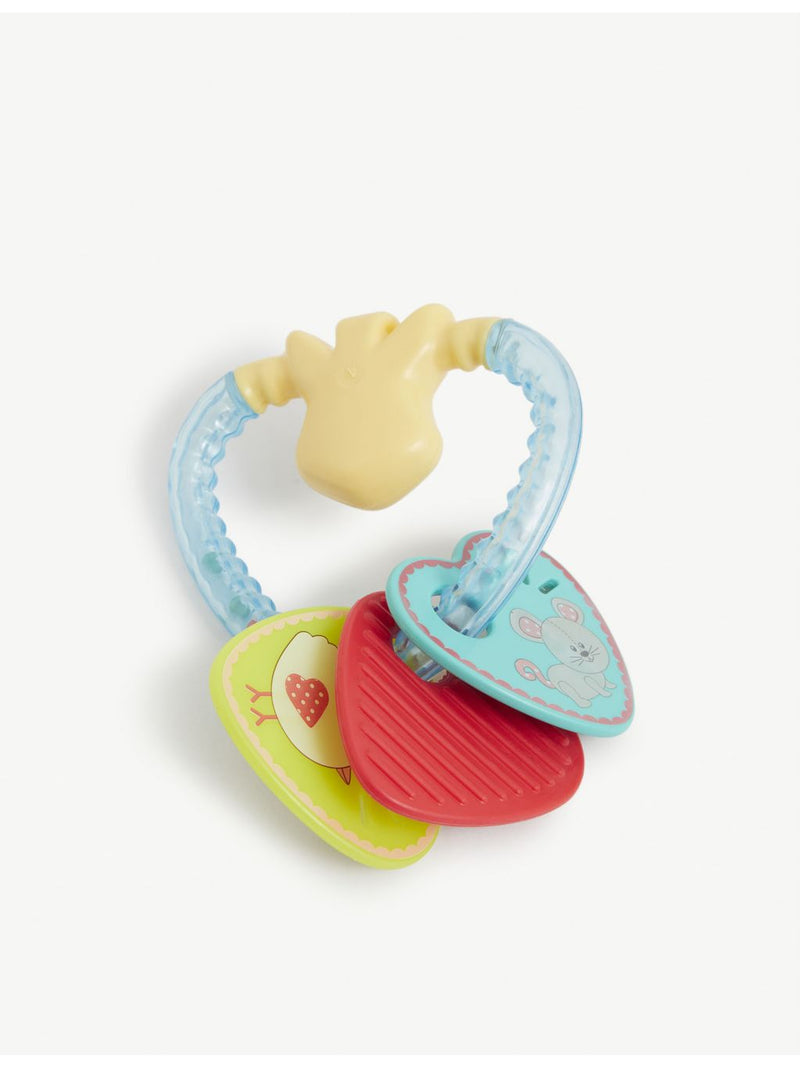 Sophie the Giraffe teether set with giraffe and heart teethers, imported from the UK