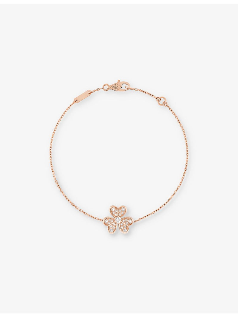 Van Cleef & Arpels Frivole mini bracelet 18ct rose gold (British brand)