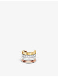 Boucheron Quatre Classique tri-tone gold diamond clip earring (British brand)