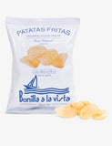 Bonilla a la vista olive oil and sea salt crisps 150g, UK version