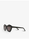 Saint Laurent cat-eye acetate sunglasses 54mm - British product