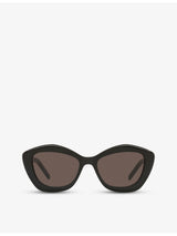 selfridges Saint Laurent SL423 Cat-Eye Acetate Sunglasses- Buy online at McGrocer