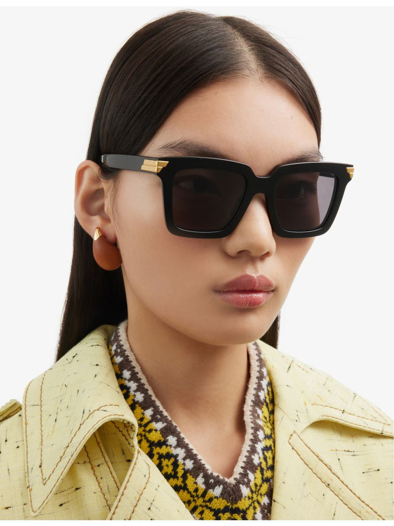 Bottega Veneta square-framed acetate sunglasses BV1005S (British brand)