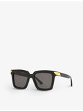 Bottega Veneta square-framed acetate sunglasses BV1005S (British brand)