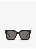 Bottega Veneta square-framed acetate sunglasses BV1005S (British brand)