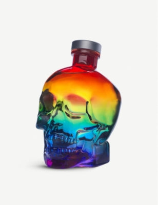 Crystal Head vodka Pride limited-edition 1.75L, imported from the UK