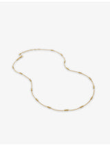 selfridges Monica Vinader Triple-Beaded 18ct Gold-Plated Vermeil Sterling-Silver Choker Necklace, 35-40cm- Buy online at McGrocer