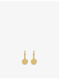 Monica Vinader Siren Muse gold huggie earrings, UK version