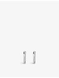 Monica Vinader mini hoop earrings in 18ct yellow gold vermeil (British brand)