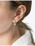 Monica Vinader Siren Muse drop earrings in sterling silver - British product