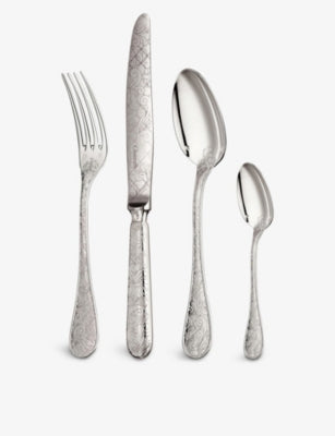 Christofle silver plated 24-piece cutlery set (British brand)
