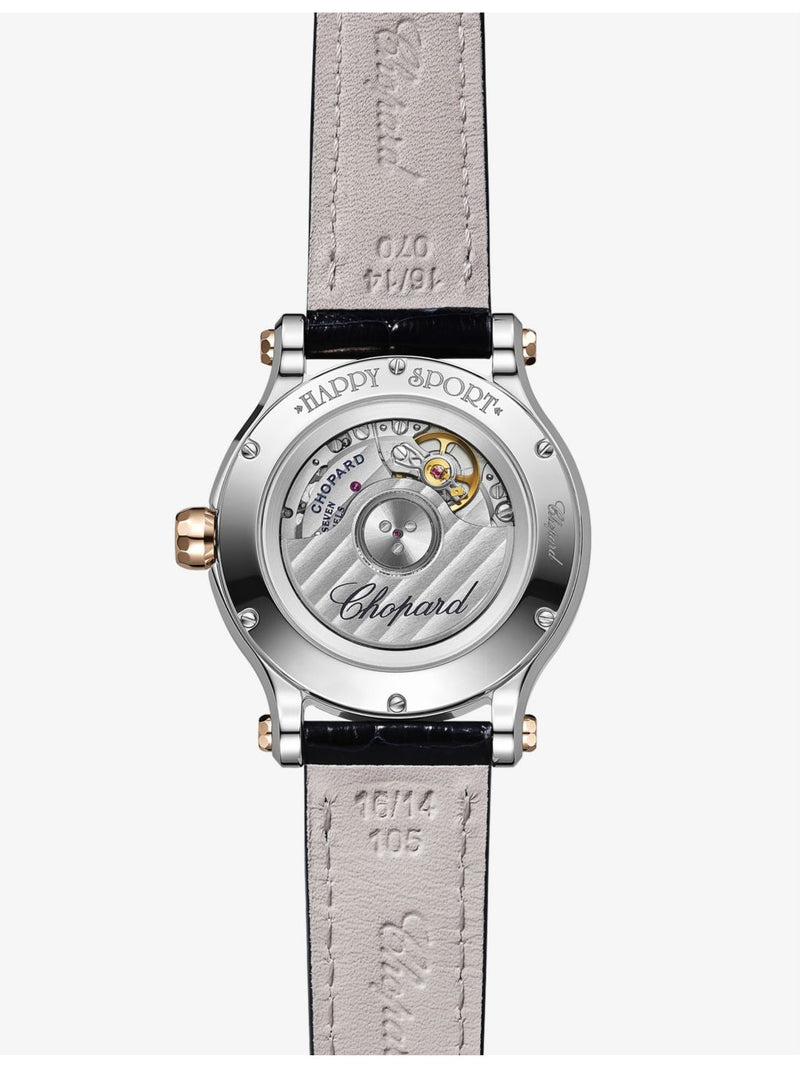 Chopard Happy Sport rose gold automatic watch 33mm, imported from the UK