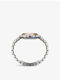 Chopard Happy Sport rose-gold steel diamond watch 33mm - British product
