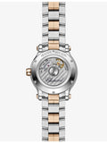 Chopard Happy Sport rose-gold steel diamond watch 33mm - British product