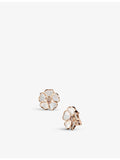 Chopard Happy Hearts Flower earrings in 18ct rose gold, UK version