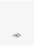 Chopard Happy Hearts 18ct white gold diamond ring - British product