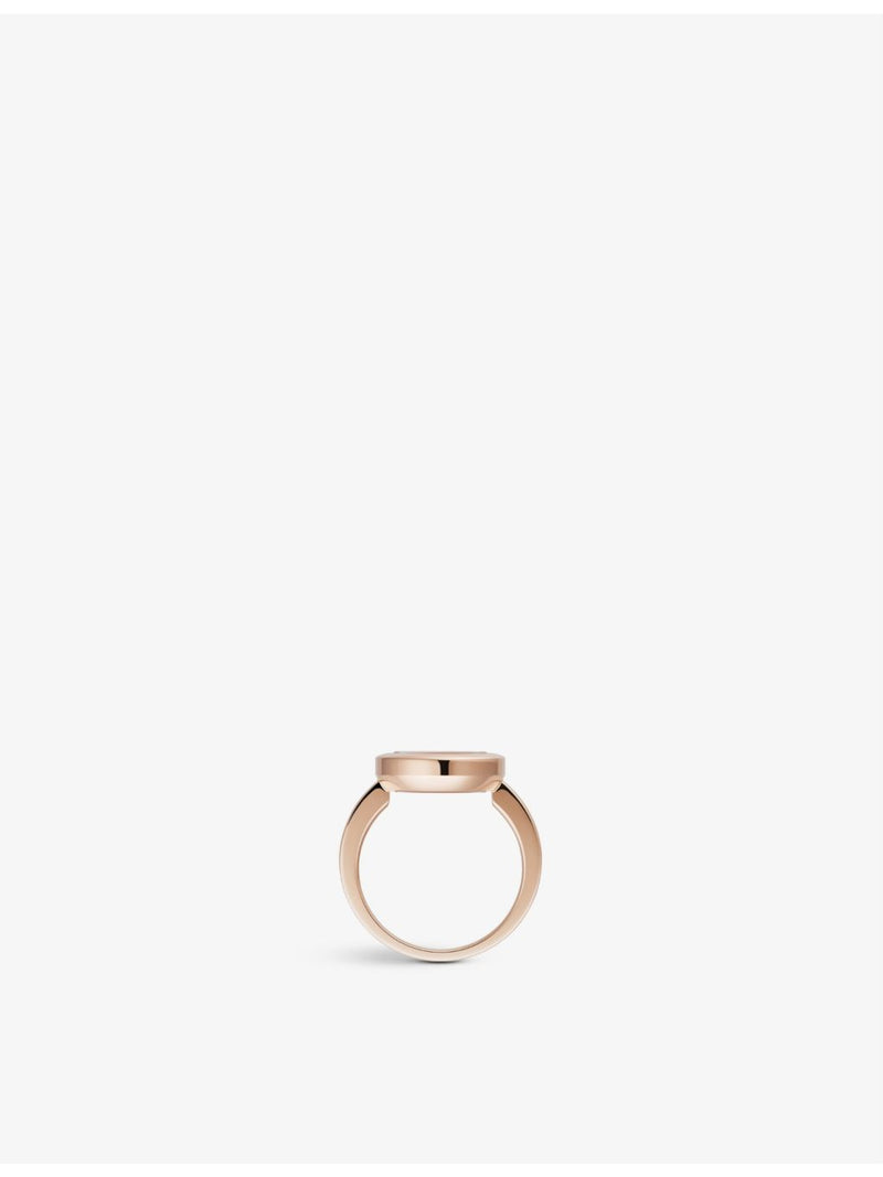 Chopard 0.09ct rose-gold and white-gold diamond ring, imported from the UK