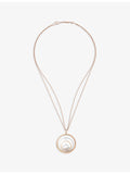 Chopard 0.28ct diamond pendant in 18ct white and rose gold (British brand)