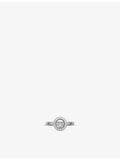 Chopard 18ct white gold diamond ring 0.19ct, imported from the UK