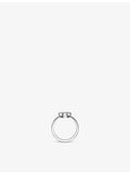 Chopard 18ct white gold diamond ring 0.19ct, imported from the UK