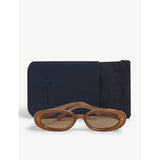 Le Specs Outta Love oval-frame sunglasses 51mm (British brand)