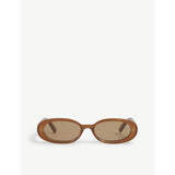 Le Specs Outta Love oval-frame sunglasses 51mm (British brand)