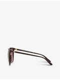 Michael Kors square acetate sunglasses Anaheim, imported from the UK
