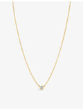 Tiffany & Co diamond pendant necklace 18ct gold 0.17ct British product
