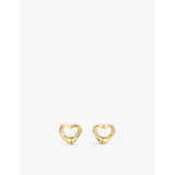 selfridges Tiffany & Co Elsa Peretti Open Heart Stud Earrings- Buy online at McGrocer